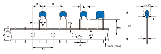 Multilayer Ceramic Capacitors Taping