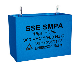 SMPA Fuse AC Motor Start and Run Capacitor